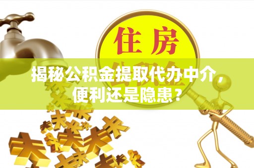 赤壁揭秘公积金提取代办中介，便利还是隐患？