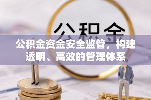 赤壁公积金资金安全监管，构建透明、高效的管理体系