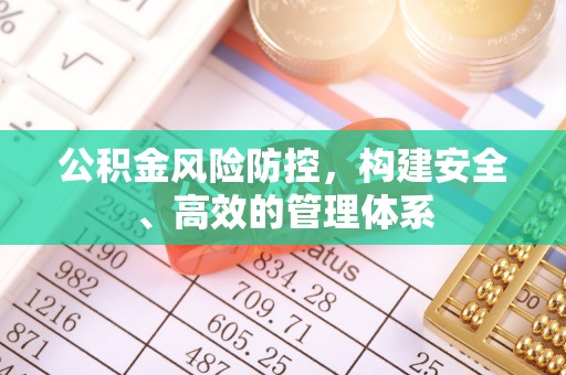 赤壁公积金风险防控，构建安全、高效的管理体系