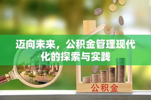 赤壁迈向未来，公积金管理现代化的探索与实践