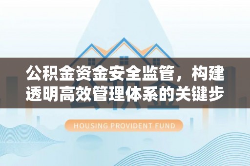 赤壁公积金资金安全监管，构建透明高效管理体系的关键步骤
