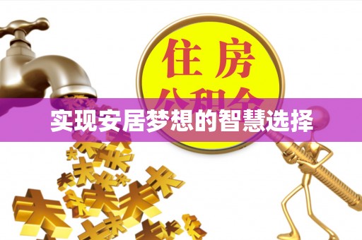 赤壁实现安居梦想的智慧选择