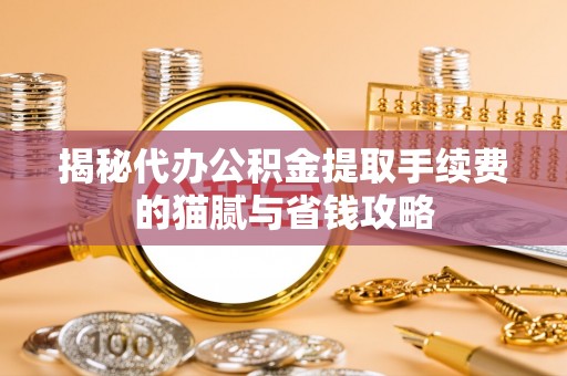 赤壁揭秘代办公积金提取手续费的猫腻与省钱攻略