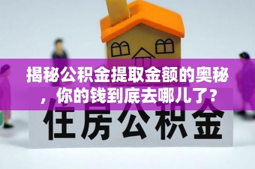 赤壁揭秘公积金提取金额的奥秘，你的钱到底去哪儿了？