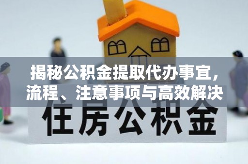赤壁揭秘公积金提取代办事宜，流程、注意事项与高效解决方案