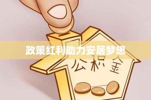 赤壁政策红利助力安居梦想
